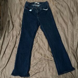 Levi's Dark Indigo Bootcut Jeans